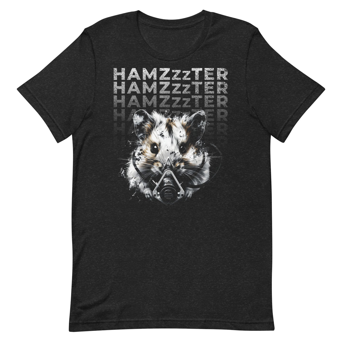 HamZzzter, Hamster wearing CPAP, CPAP, Animals, Sleep Apnea, Graphic Tee Shirt, Black