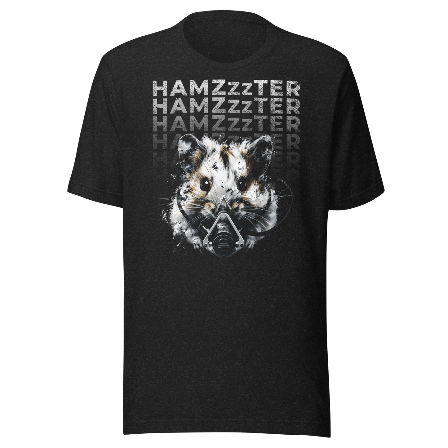 HamZzzter, Hamster wearing CPAP, CPAP, Animals, Sleep Apnea, Graphic Tee Shirt, Black