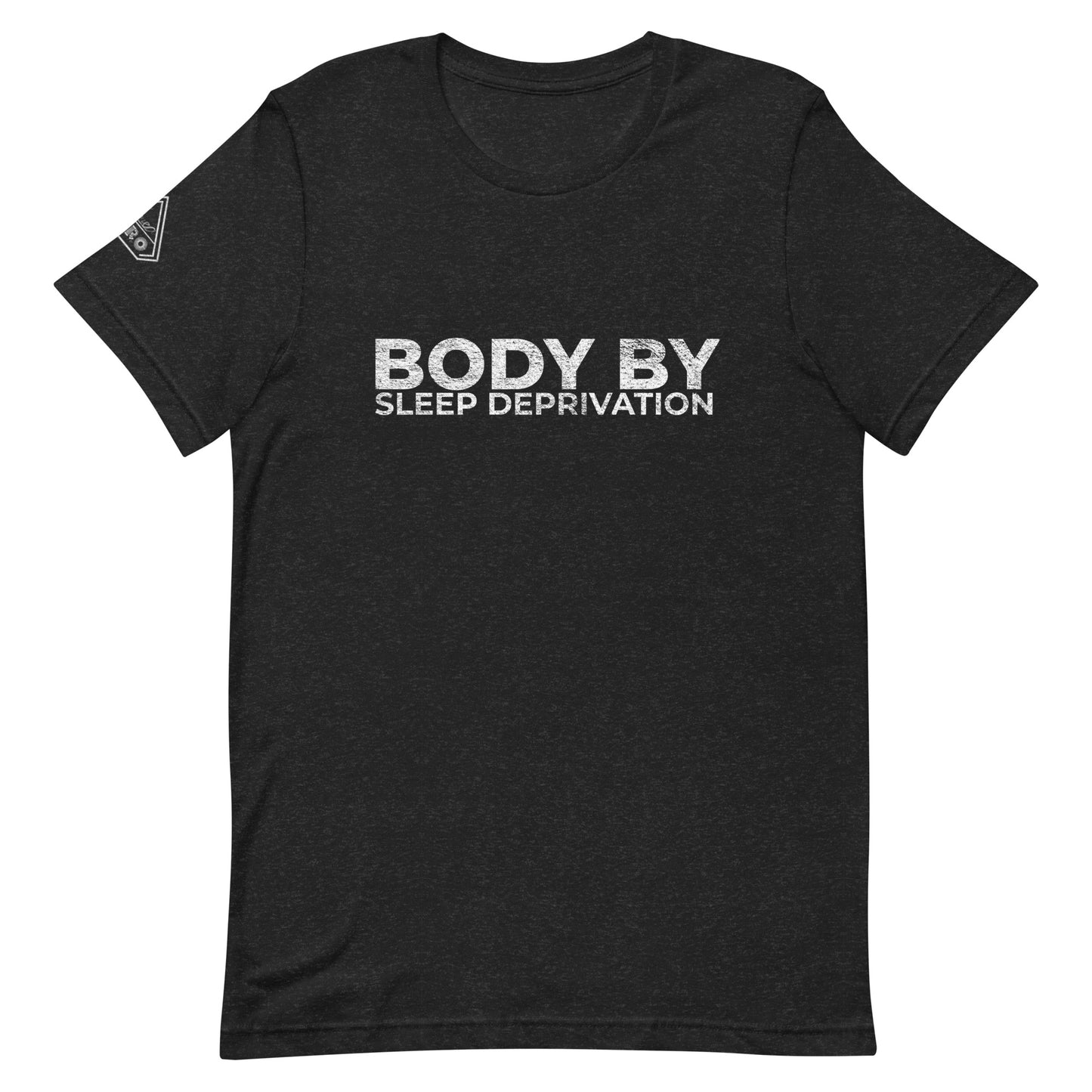 BODY BY SLEEP DEPRIVATION, Graphic Tee Shirt, Black