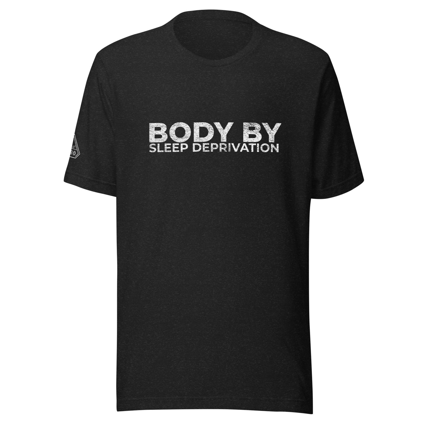 BODY BY SLEEP DEPRIVATION, Graphic Tee Shirt, Black