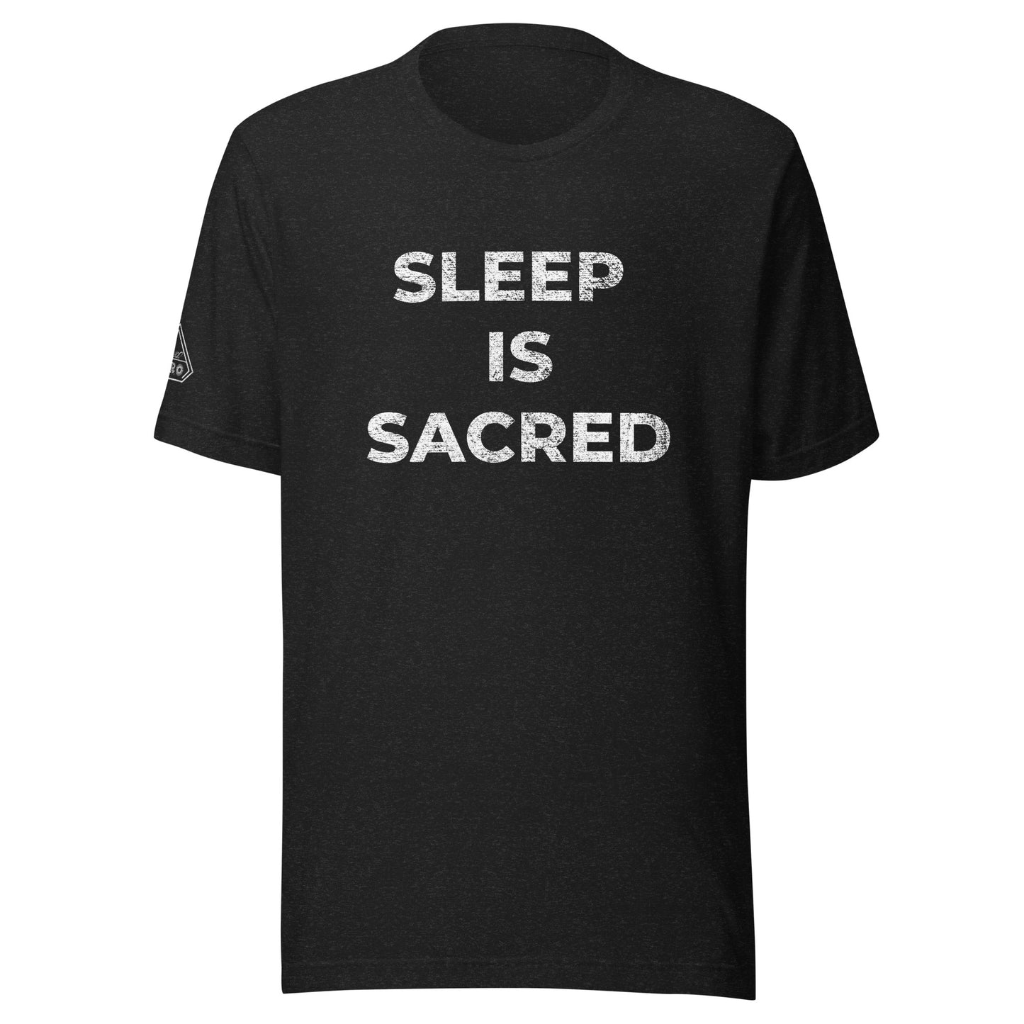 SLEEP IS SACRED, Graphic Tee Shirt, Black