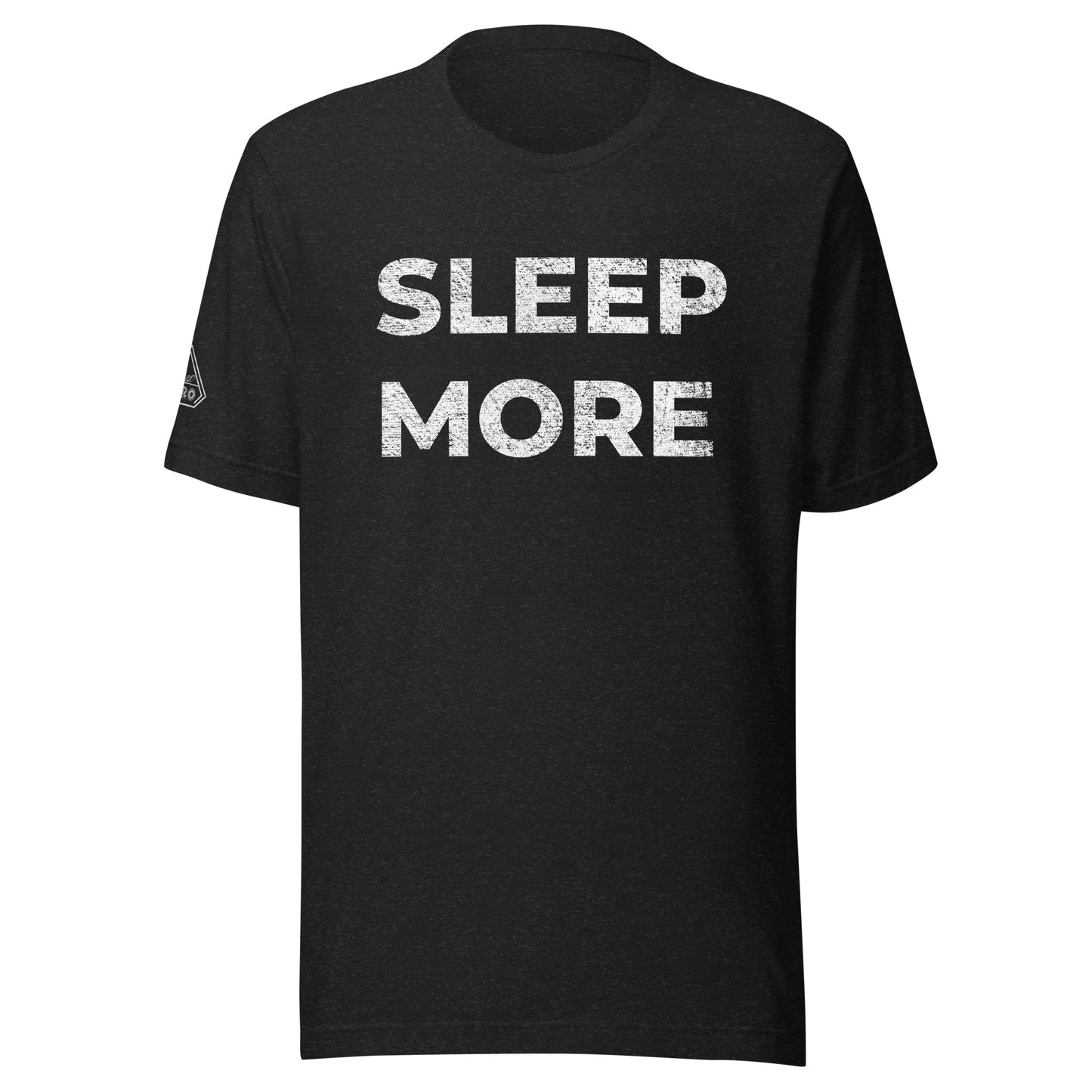 SLEEP MORE, Graphic Tee Shirt, Black