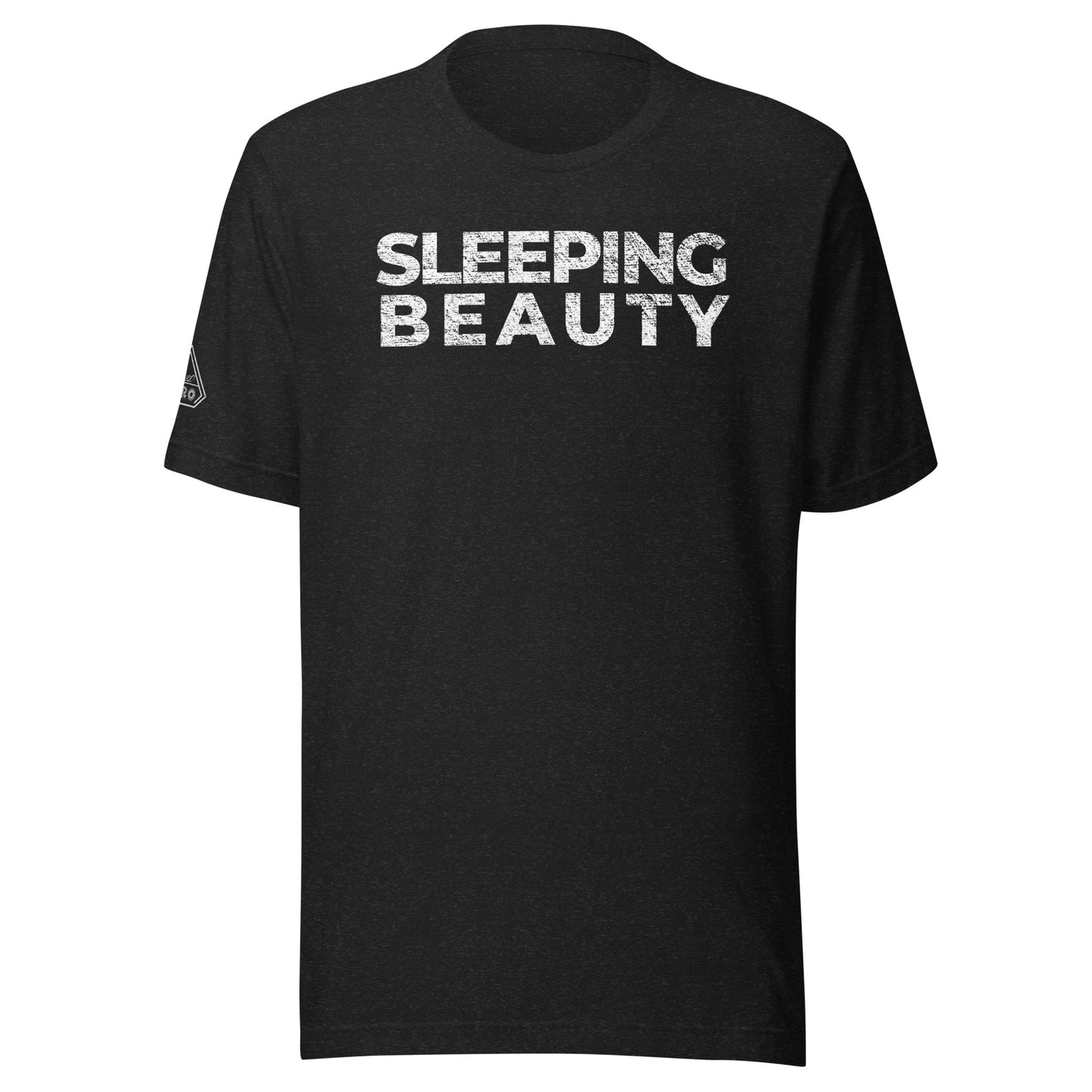 SLEEPING BEAUTY, Graphic Tee Shirt, Black