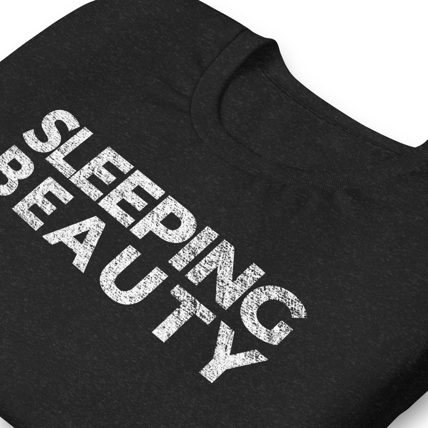 SLEEPING BEAUTY, Graphic Tee Shirt, Black