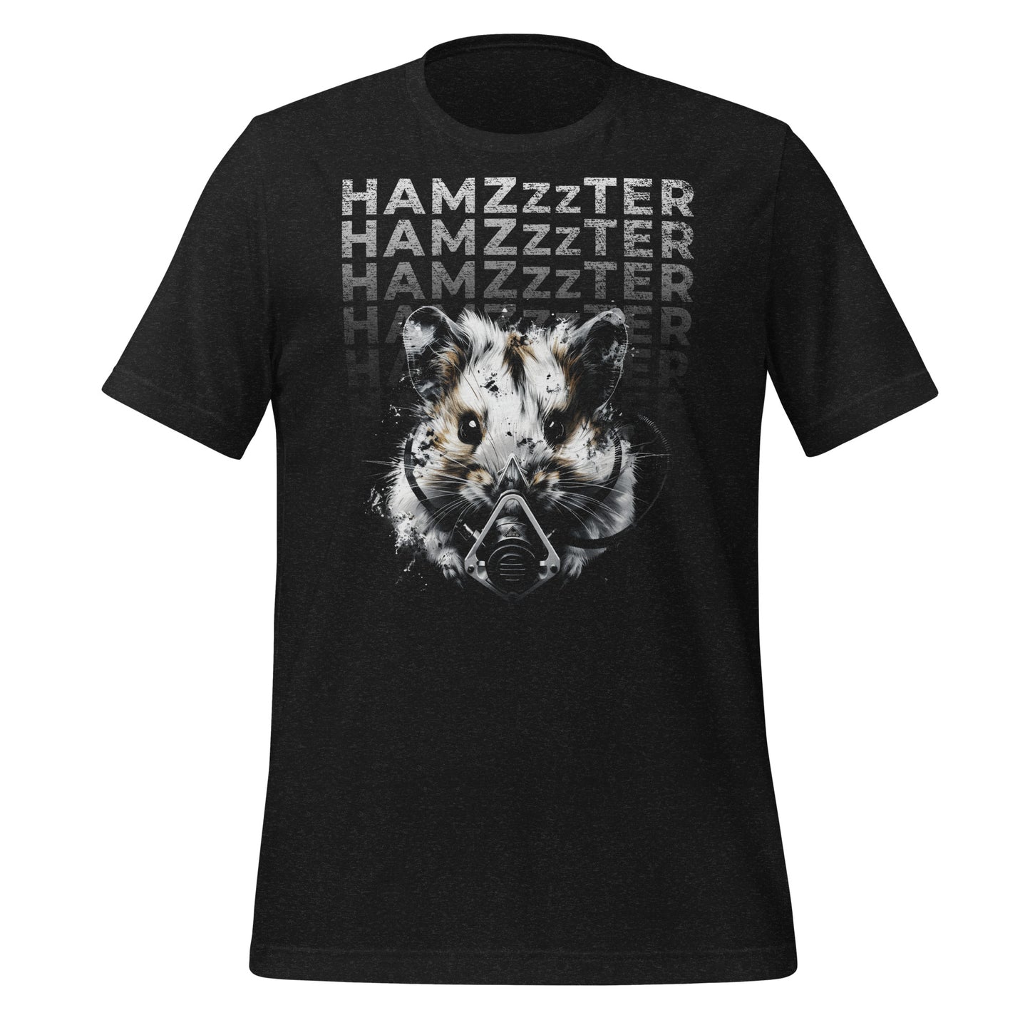 HamZzzter, Hamster wearing CPAP, CPAP, Animals, Sleep Apnea, Graphic Tee Shirt, Black