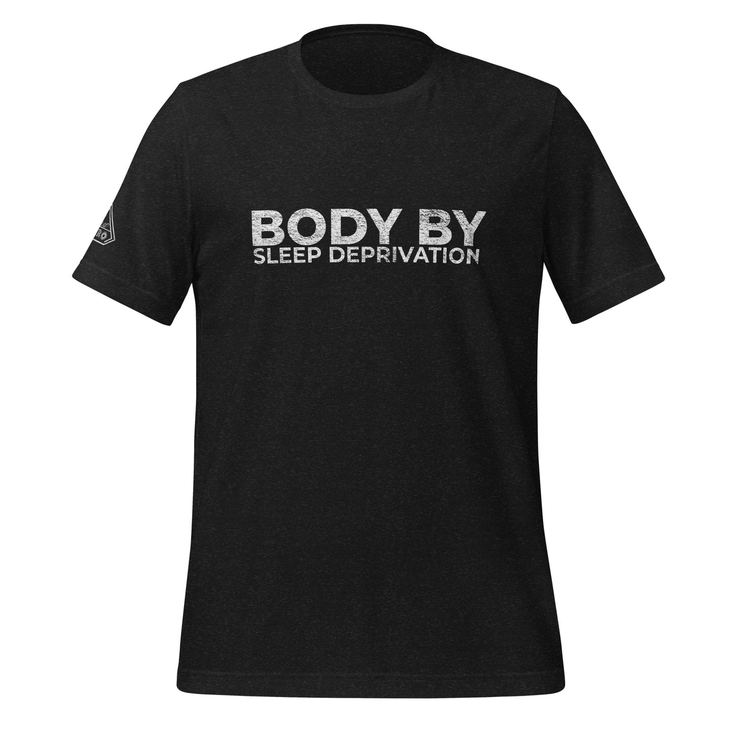 BODY BY SLEEP DEPRIVATION, Graphic Tee Shirt, Black
