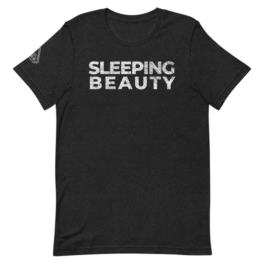 SLEEPING BEAUTY, Graphic Tee Shirt, Black