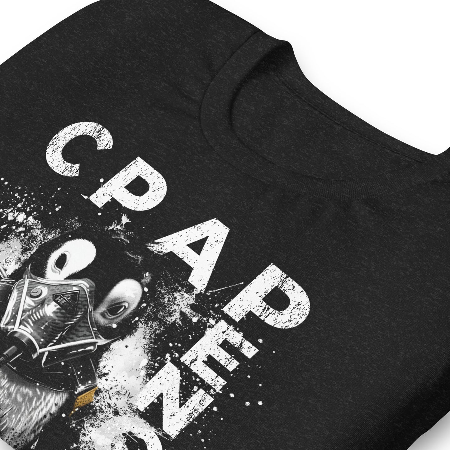 CPAPenguin, Penguin wearing CPAP, CPAP, Animals, Sleep Apnea, Graphic Tee Shirt, Black